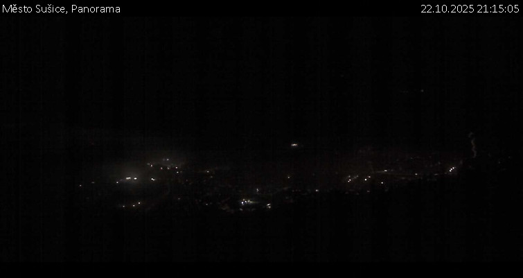 Město Sušice - Panorama - 22.10.2025 v 21:15 Město Sušice - Panorama - 22.10.2025 v 21:15