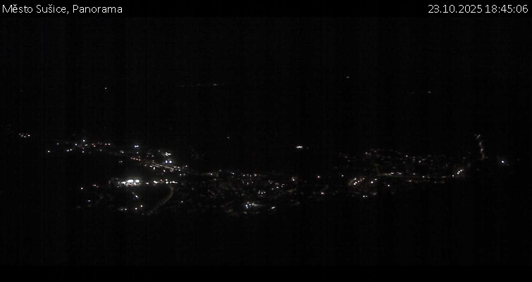Město Sušice - Panorama - 23.10.2025 v 18:45 Město Sušice - Panorama - 23.10.2025 v 18:45