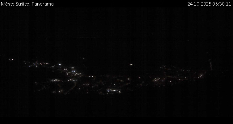 Město Sušice - Panorama - 24.10.2025 v 05:30 Město Sušice - Panorama - 24.10.2025 v 05:30