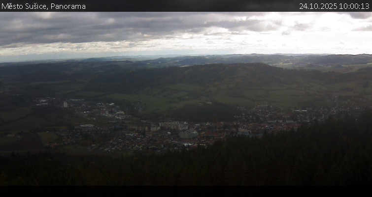 Město Sušice - Panorama - 24.10.2025 v 10:00 Město Sušice - Panorama - 24.10.2025 v 10:00