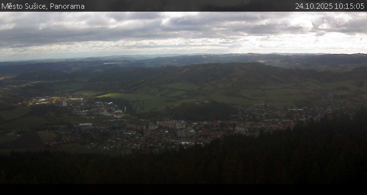 Město Sušice - Panorama - 24.10.2025 v 10:15 Město Sušice - Panorama - 24.10.2025 v 10:15