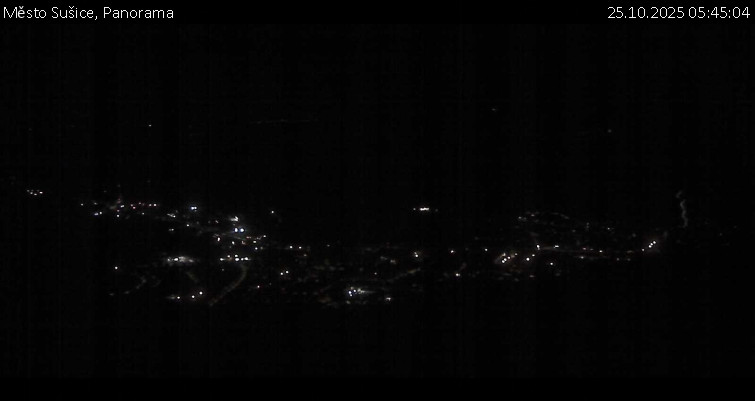 Město Sušice - Panorama - 25.10.2025 v 05:45 Město Sušice - Panorama - 25.10.2025 v 05:45