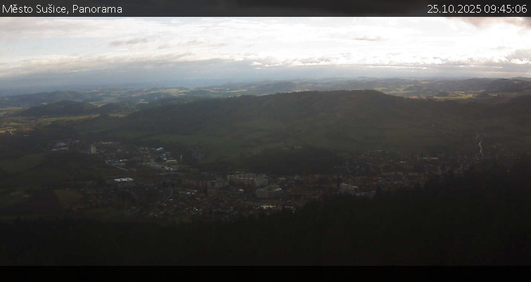 Město Sušice - Panorama - 25.10.2025 v 09:45 Město Sušice - Panorama - 25.10.2025 v 09:45