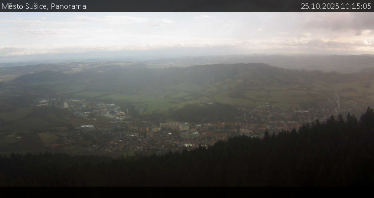 Město Sušice - Panorama - 25.10.2025 v 10:15 Město Sušice - Panorama - 25.10.2025 v 10:15