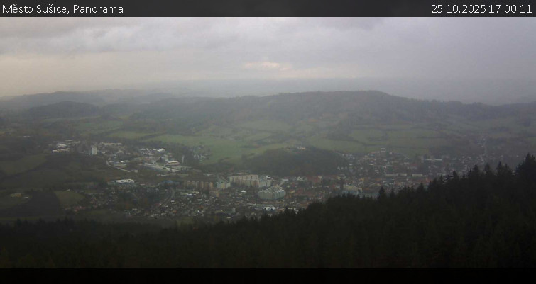 Město Sušice - Panorama - 25.10.2025 v 17:00 Město Sušice - Panorama - 25.10.2025 v 17:00