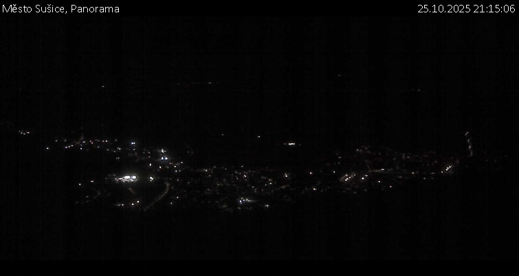 Město Sušice - Panorama - 25.10.2025 v 21:15 Město Sušice - Panorama - 25.10.2025 v 21:15