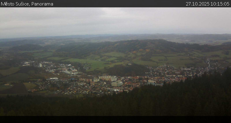 Město Sušice - Panorama - 27.10.2025 v 10:15 Město Sušice - Panorama - 27.10.2025 v 10:15