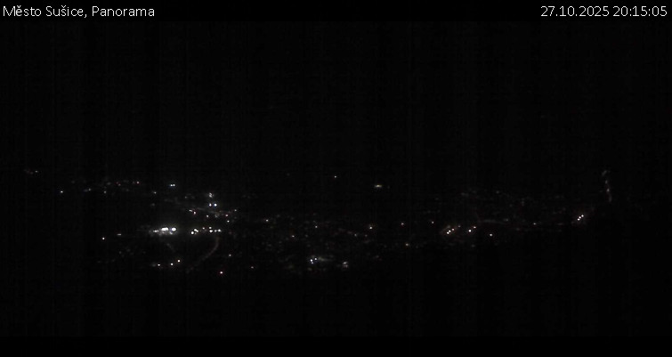 Město Sušice - Panorama - 27.10.2025 v 20:15 Město Sušice - Panorama - 27.10.2025 v 20:15