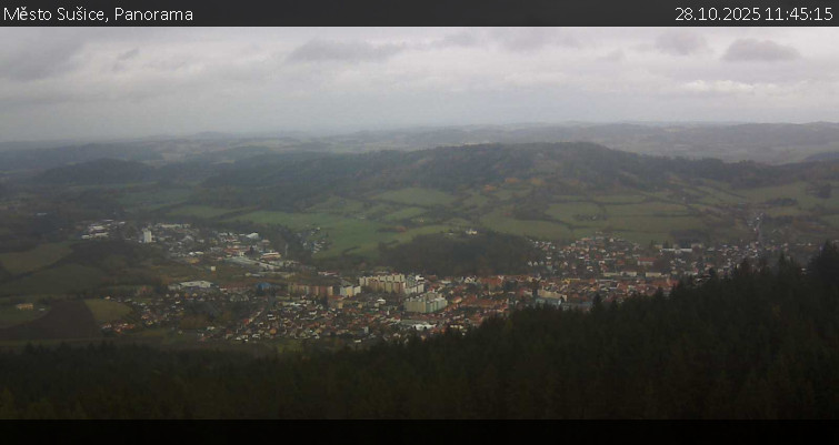 Město Sušice - Panorama - 28.10.2025 v 11:45 Město Sušice - Panorama - 28.10.2025 v 11:45