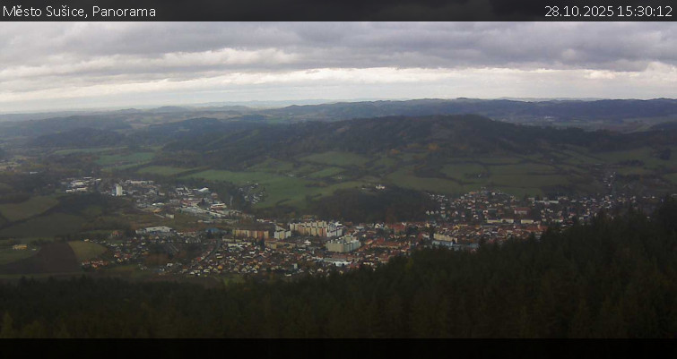 Město Sušice - Panorama - 28.10.2025 v 15:30 Město Sušice - Panorama - 28.10.2025 v 15:30