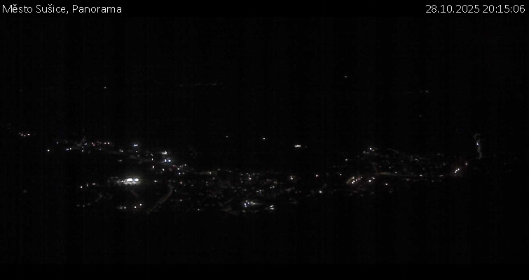 Město Sušice - Panorama - 28.10.2025 v 20:15 Město Sušice - Panorama - 28.10.2025 v 20:15