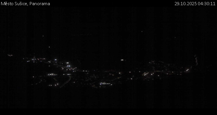 Město Sušice - Panorama - 29.10.2025 v 04:30 Město Sušice - Panorama - 29.10.2025 v 04:30