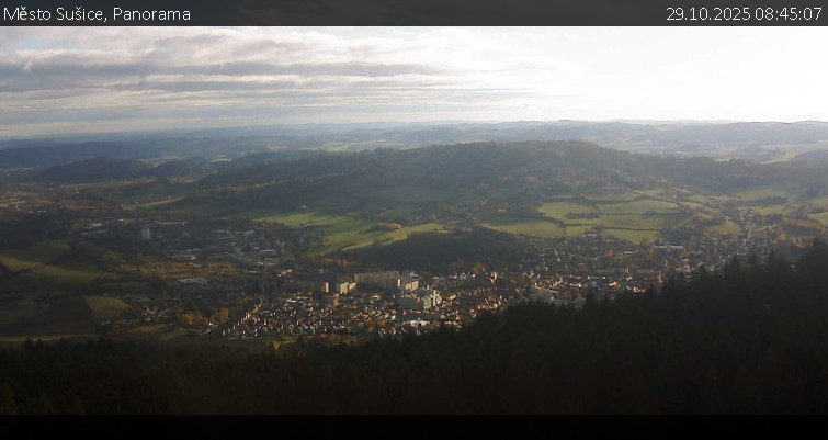 Město Sušice - Panorama - 29.10.2025 v 08:45 Město Sušice - Panorama - 29.10.2025 v 08:45