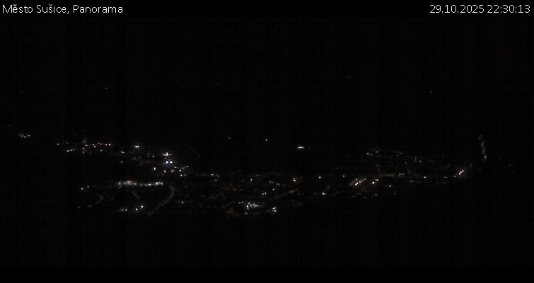Město Sušice - Panorama - 29.10.2025 v 22:30 Město Sušice - Panorama - 29.10.2025 v 22:30