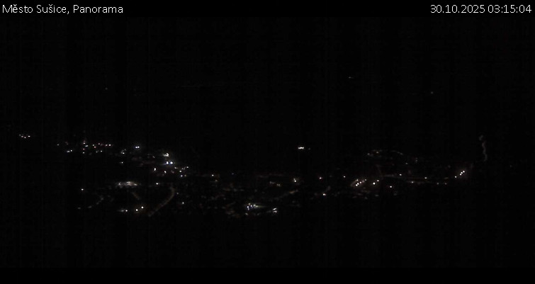 Město Sušice - Panorama - 30.10.2025 v 03:15 Město Sušice - Panorama - 30.10.2025 v 03:15