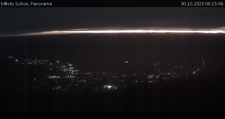 Město Sušice - Panorama - 30.10.2025 v 06:15 Město Sušice - Panorama - 30.10.2025 v 06:15