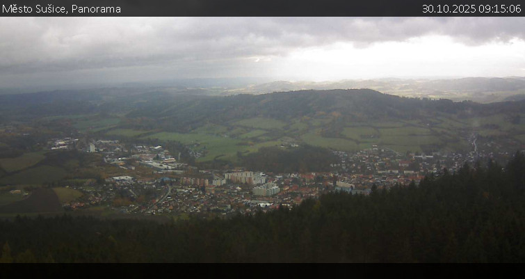 Město Sušice - Panorama - 30.10.2025 v 09:15 Město Sušice - Panorama - 30.10.2025 v 09:15