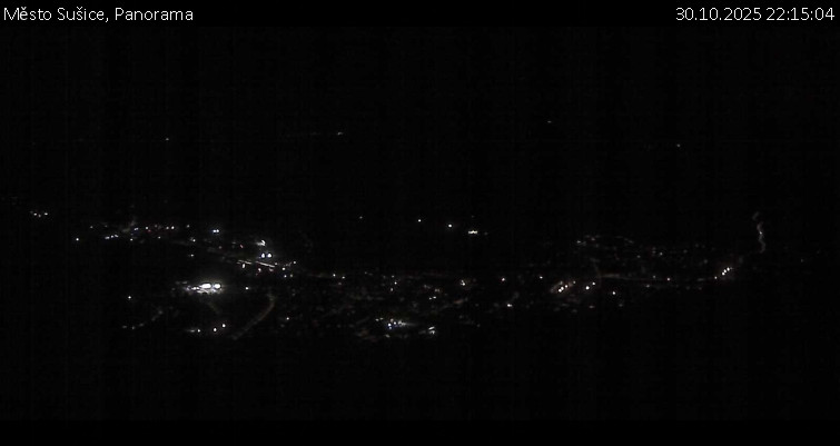 Město Sušice - Panorama - 30.10.2025 v 22:15 Město Sušice - Panorama - 30.10.2025 v 22:15