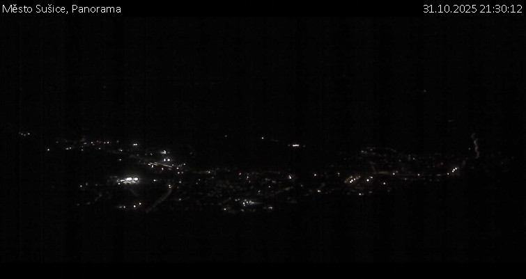 Město Sušice - Panorama - 31.10.2025 v 21:30 Město Sušice - Panorama - 31.10.2025 v 21:30