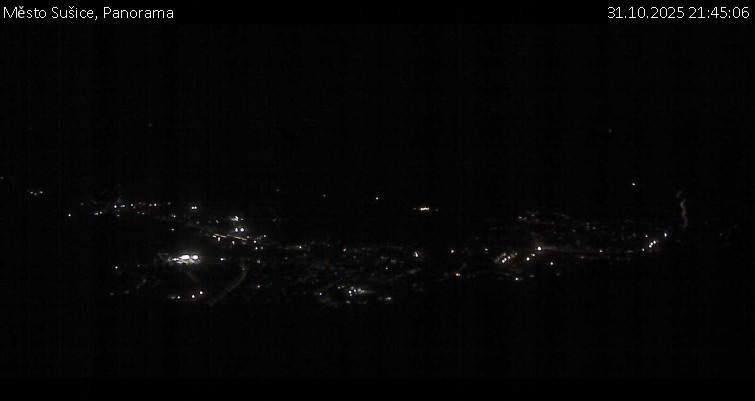 Město Sušice - Panorama - 31.10.2025 v 21:45 Město Sušice - Panorama - 31.10.2025 v 21:45
