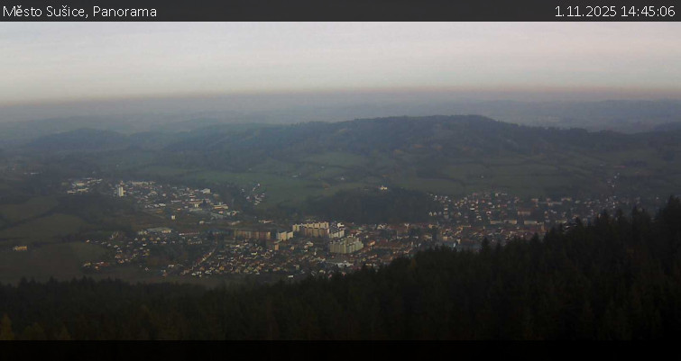 Město Sušice - Panorama - 1.11.2025 v 14:45 Město Sušice - Panorama - 1.11.2025 v 14:45