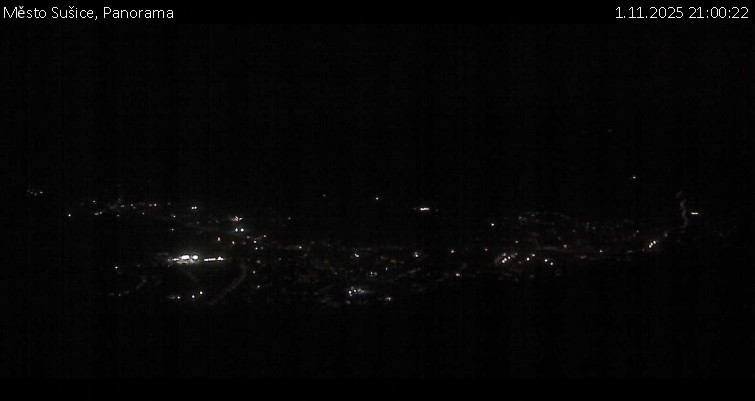 Město Sušice - Panorama - 1.11.2025 v 21:00 Město Sušice - Panorama - 1.11.2025 v 21:00