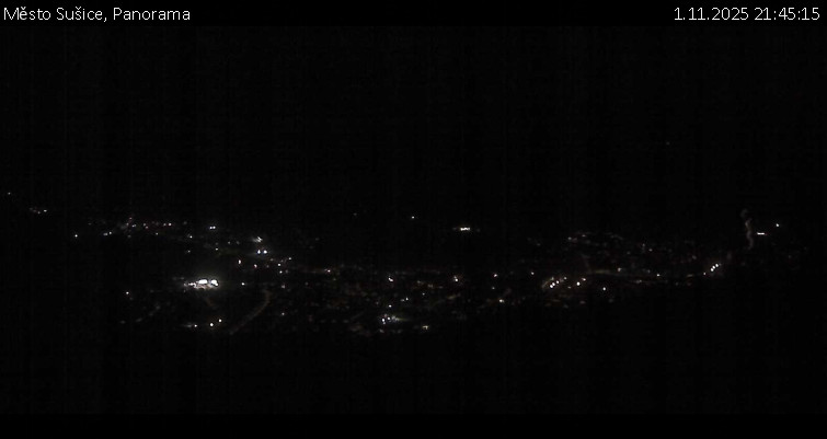 Město Sušice - Panorama - 1.11.2025 v 21:45 Město Sušice - Panorama - 1.11.2025 v 21:45