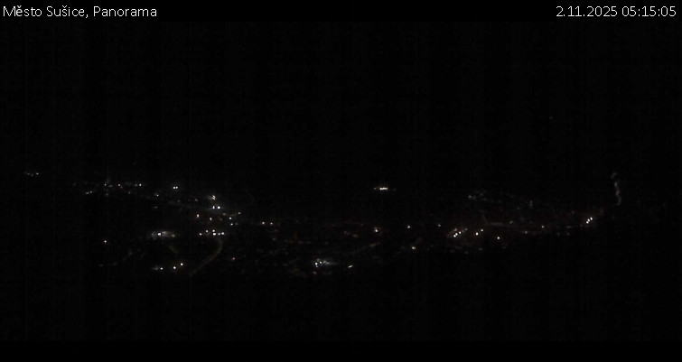 Město Sušice - Panorama - 2.11.2025 v 05:15 Město Sušice - Panorama - 2.11.2025 v 05:15