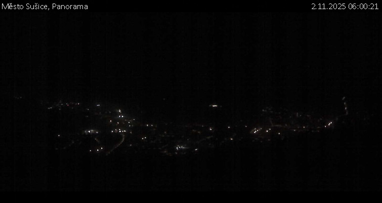 Město Sušice - Panorama - 2.11.2025 v 06:00 Město Sušice - Panorama - 2.11.2025 v 06:00