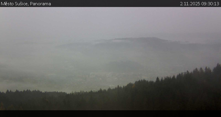 Město Sušice - Panorama - 2.11.2025 v 09:30 Město Sušice - Panorama - 2.11.2025 v 09:30