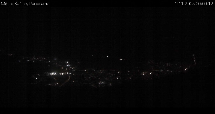 Město Sušice - Panorama - 2.11.2025 v 20:00 Město Sušice - Panorama - 2.11.2025 v 20:00