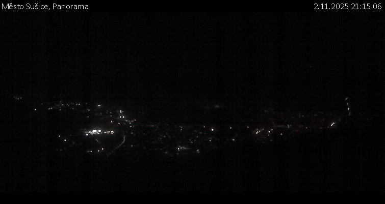 Město Sušice - Panorama - 2.11.2025 v 21:15 Město Sušice - Panorama - 2.11.2025 v 21:15