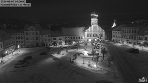 Město Police nad Metují - Masarykovo náměstí - 5.1.2026 v 02:30 Město Police nad Metují - Masarykovo náměstí - 5.1.2026 v 02:30
