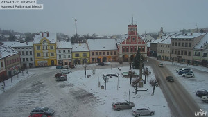 Město Police nad Metují - Masarykovo náměstí - 31.1.2026 v 07:45 Město Police nad Metují - Masarykovo náměstí - 31.1.2026 v 07:45