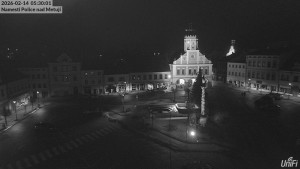 Město Police nad Metují - Masarykovo náměstí - 14.2.2026 v 05:30 Město Police nad Metují - Masarykovo náměstí - 14.2.2026 v 05:30