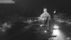 Město Police nad Metují - Masarykovo náměstí - 14.2.2026 v 06:15 Město Police nad Metují - Masarykovo náměstí - 14.2.2026 v 06:15