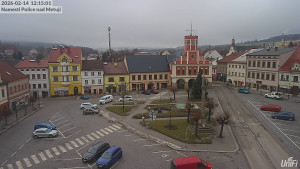 Město Police nad Metují - Masarykovo náměstí - 14.2.2026 v 12:15 Město Police nad Metují - Masarykovo náměstí - 14.2.2026 v 12:15