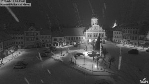 Město Police nad Metují - Masarykovo náměstí - 18.2.2026 v 01:15 Město Police nad Metují - Masarykovo náměstí - 18.2.2026 v 01:15