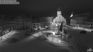 Město Police nad Metují - Masarykovo náměstí - 18.2.2026 v 04:30 Město Police nad Metují - Masarykovo náměstí - 18.2.2026 v 04:30