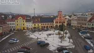 Město Police nad Metují - Masarykovo náměstí - 18.2.2026 v 11:15 Město Police nad Metují - Masarykovo náměstí - 18.2.2026 v 11:15