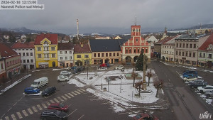Město Police nad Metují - Masarykovo náměstí - 18.2.2026 v 12:15 Město Police nad Metují - Masarykovo náměstí - 18.2.2026 v 12:15