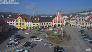 Město Police nad Metují - Masarykovo náměstí - 4.3.2026 v 13:15 Město Police nad Metují - Masarykovo náměstí - 4.3.2026 v 13:15