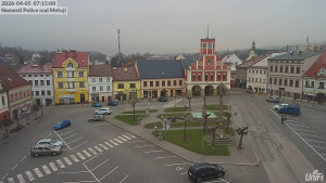Město Police nad Metují - Masarykovo náměstí - 5.4.2026 v 07:15 Město Police nad Metují - Masarykovo náměstí - 5.4.2026 v 07:15