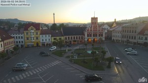 Město Police nad Metují - Masarykovo náměstí - 2.6.2026 v 04:30 Město Police nad Metují - Masarykovo náměstí - 2.6.2026 v 04:30