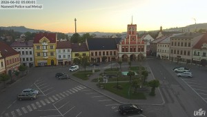 Město Police nad Metují - Masarykovo náměstí - 2.6.2026 v 05:00 Město Police nad Metují - Masarykovo náměstí - 2.6.2026 v 05:00