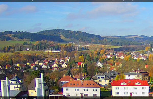 Nové Město na Moravě - Panorama severozápad - 6.11.2025 v 10:15 Nové Město na Moravě - Panorama severozápad - 6.11.2025 v 10:15