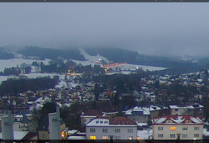 Nové Město na Moravě - Panorama severozápad - 5.2.2026 v 07:01 Nové Město na Moravě - Panorama severozápad - 5.2.2026 v 07:01