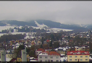 Nové Město na Moravě - Panorama severozápad - 5.2.2026 v 09:31 Nové Město na Moravě - Panorama severozápad - 5.2.2026 v 09:31