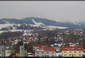 Nové Město na Moravě - Panorama severozápad - 5.2.2026 v 10:01 Nové Město na Moravě - Panorama severozápad - 5.2.2026 v 10:01