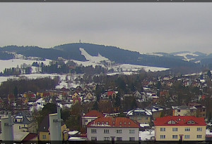 Nové Město na Moravě - Panorama severozápad - 5.2.2026 v 11:45 Nové Město na Moravě - Panorama severozápad - 5.2.2026 v 11:45